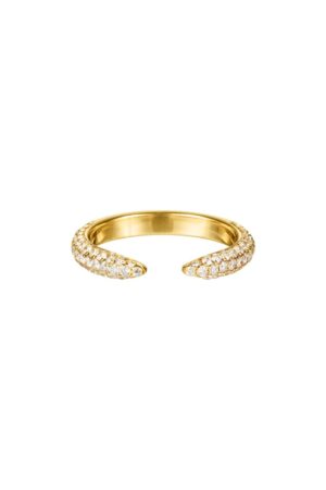Abby Diamond Open Ring