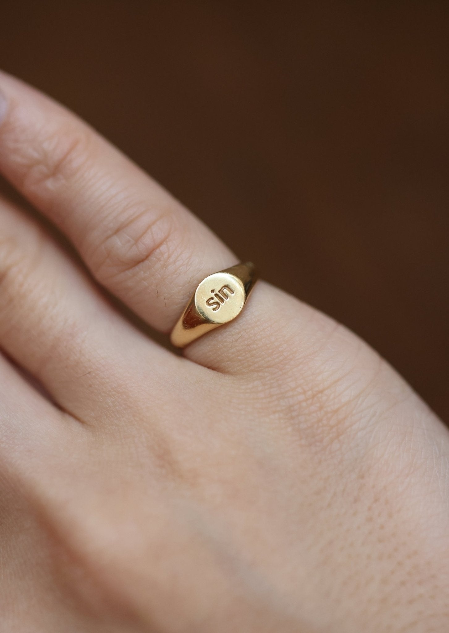 Baby Signet Ring - Image 2