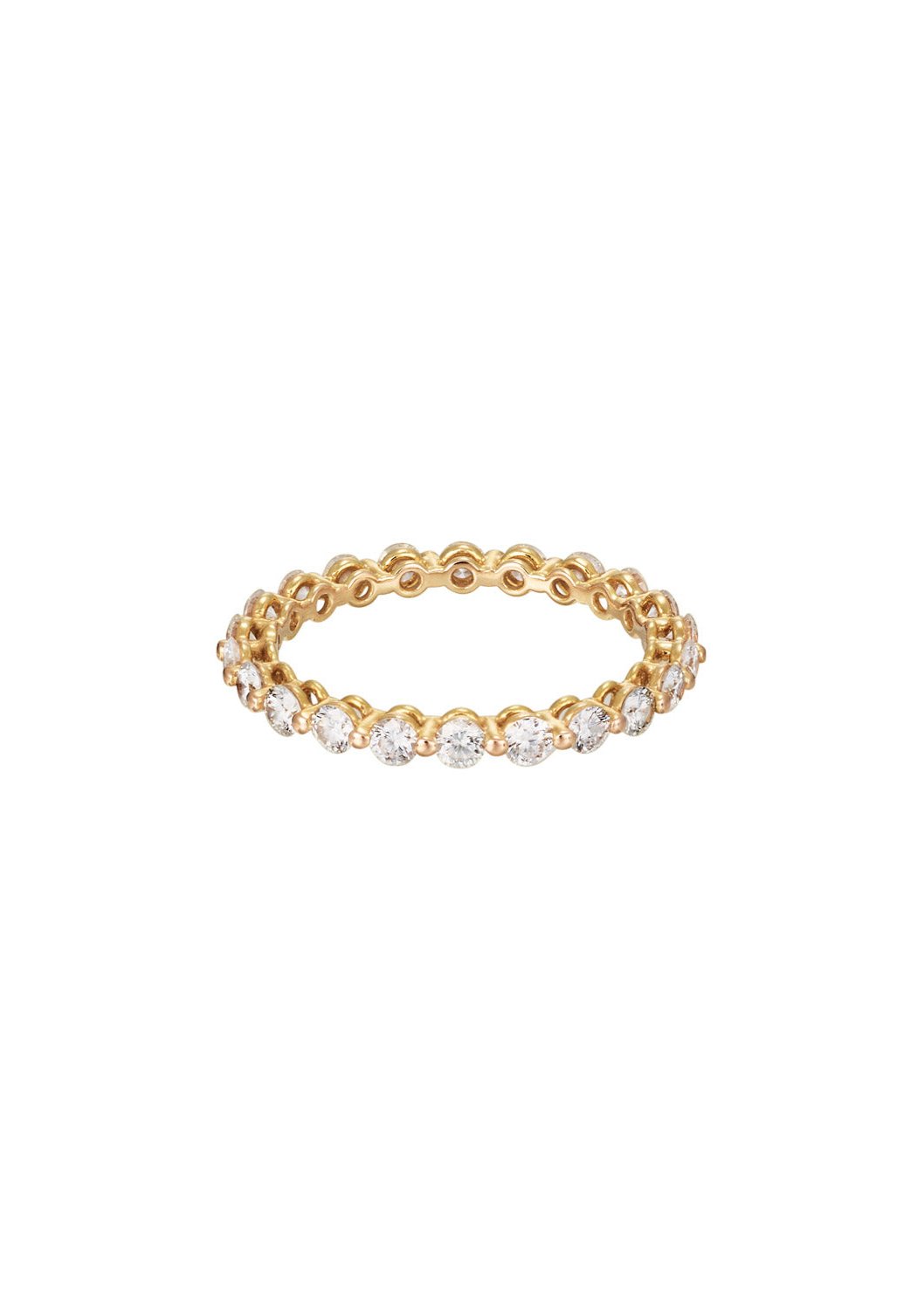 Ballet Diamond Eternity Ring