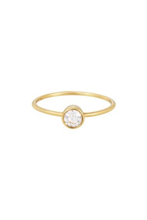 Bezel Diamond Ring