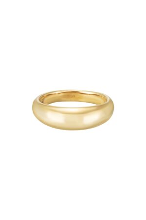 Dome Gold Ring
