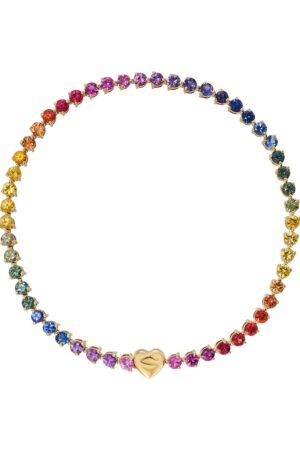Double Rainbow Sapphire Bracelet