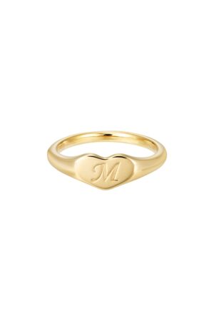 Heart Shape Signet ring