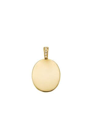 Jessie Oval Diamond Charm
