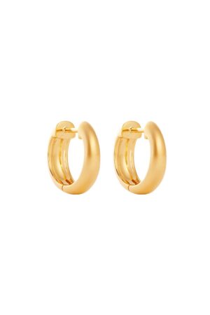 Mika Gold Huggie Earring
