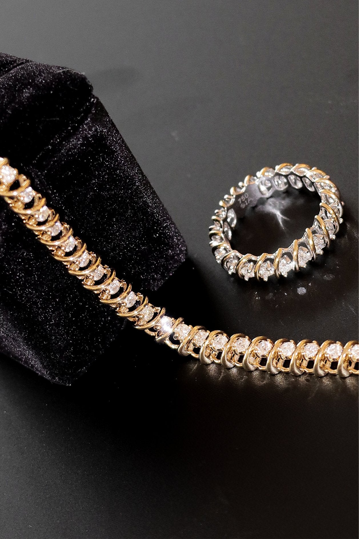 Sadie Diamond Eternity Ring - Image 3