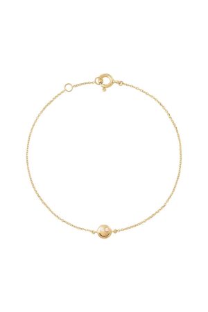 Smiley Face Diamond Bracelet