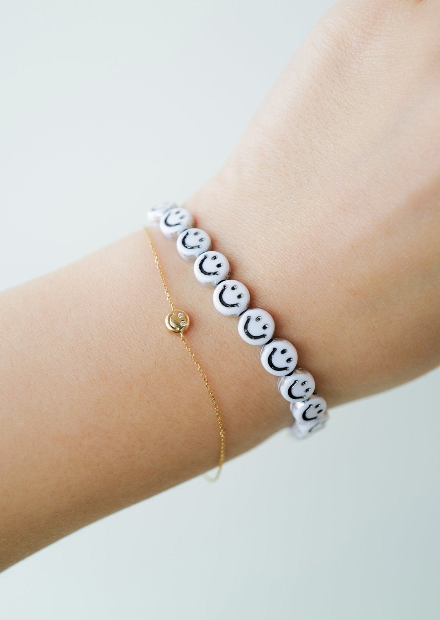 Smiley Face Diamond Bracelet - Image 5