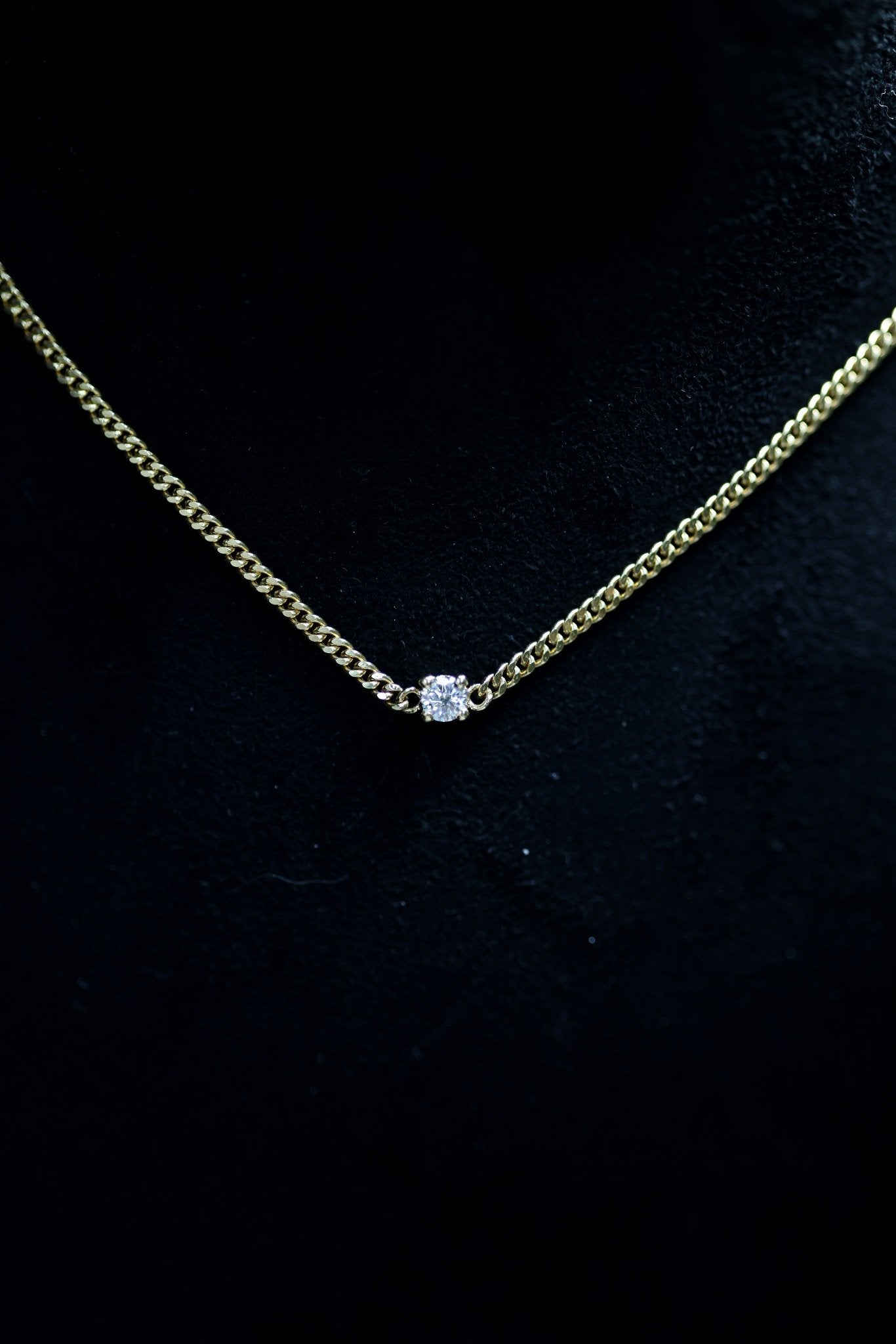 Solitaire Diamond Chain - Image 3