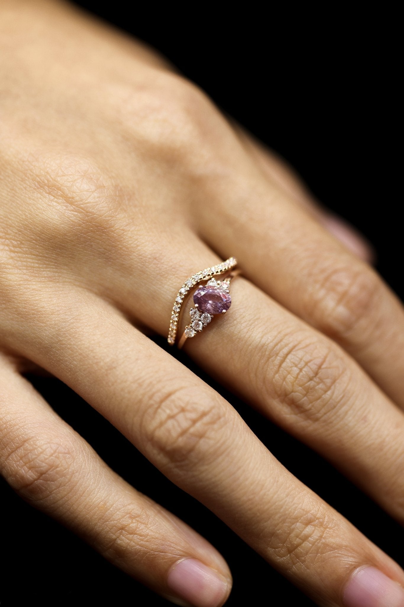 Wavy Diamond Ring - Image 2